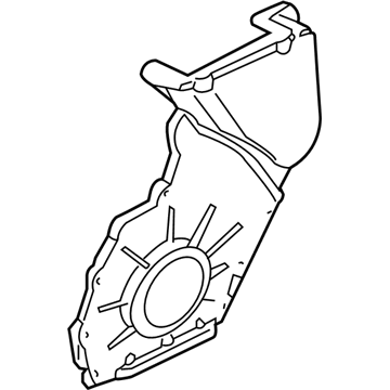 Audi A3 Quattro Timing Cover - 03H-103-173