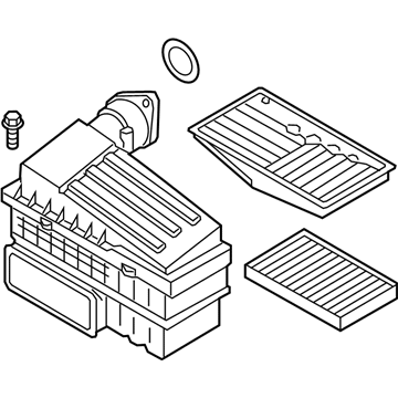 Audi Air Filter Box - 5Q0-129-607-BB