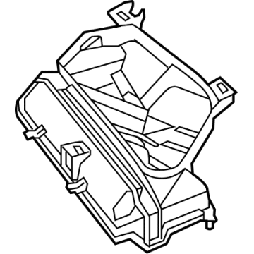 Audi 9J1-815-129-C Water Drain Panel