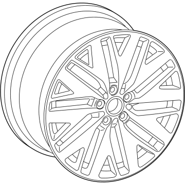 Audi RS7 Sportback Alloy Wheels - 4K0-601-025-DJ