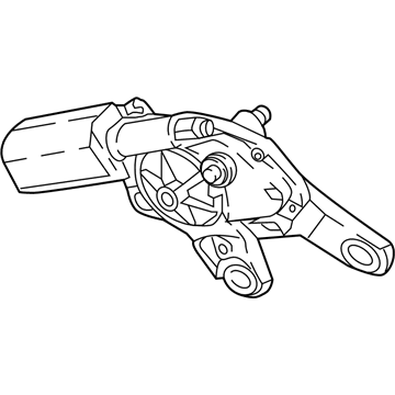 Audi Windshield Wiper Motors - 80A-955-711