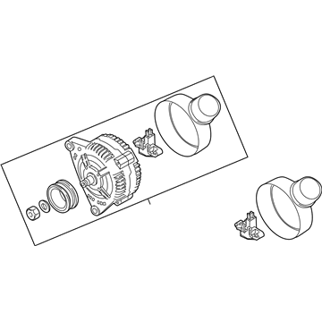 Audi R8 Alternator - 079-903-015-GX