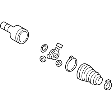 Audi Q3 CV Joint - 3Q0-498-103-A