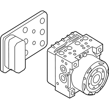 Audi ABS Control Module - 5Q0-614-517-FD-BEF