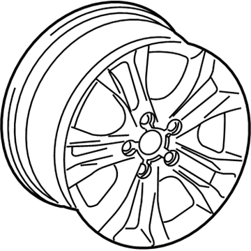 2014 Audi S4 Alloy Wheels - 8K0-601-025-CP