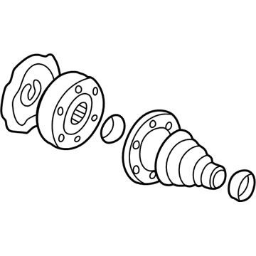 Audi CV Joint - 357-498-103-B