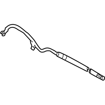 Audi Allroad Quattro Power Steering Hose - 4Z7-422-893-B