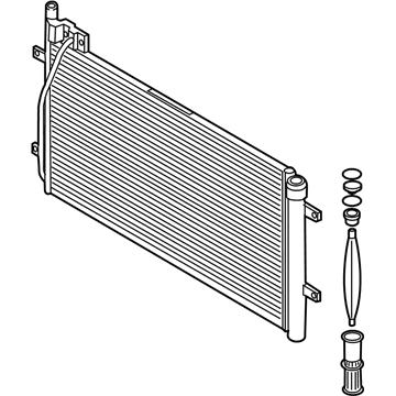 Audi A/C Condenser - 8U0-260-401-C