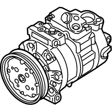 Audi A/C Compressor - 1K0-820-808-A