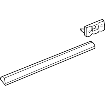 Audi A8 Door Moldings - 4D0-854-939-A-3FZ