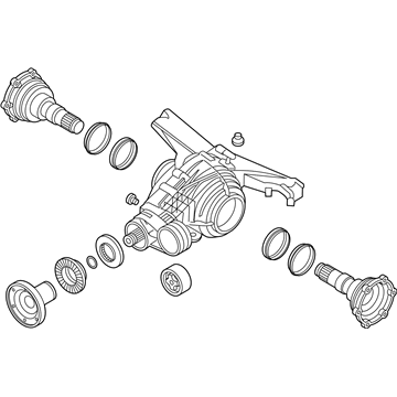 Audi A6 Quattro Differential - 0G2-500-043-E