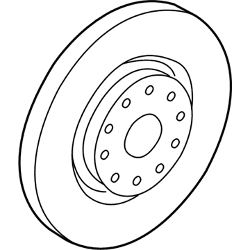 Audi Brake Disc - 5Q0-615-301-F