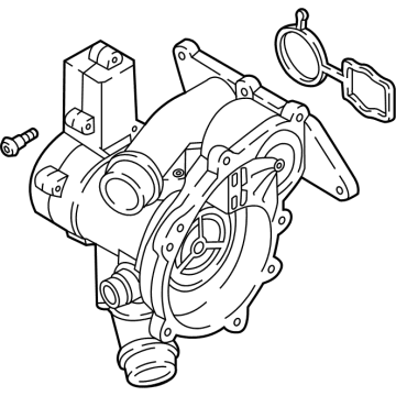 Audi Q5 Thermostat Housing - 06L-121-111-N