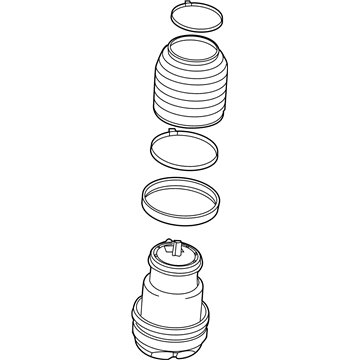 Audi Air Suspension Spring - 4F0-616-001-K