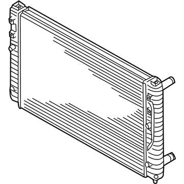 Audi Allroad Quattro Radiator - 4Z7-121-251-C