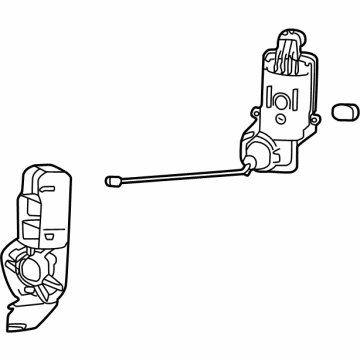 Audi Parking Brake Motor - 1EA-927-281