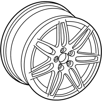 2015 Audi Q7 Alloy Wheels - 4L0-601-025-CE