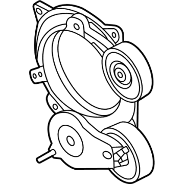 Audi Belt Tensioner - 057-903-133-AJ