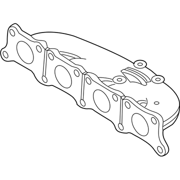 Audi TT Exhaust Manifold - 06A-253-033-AL