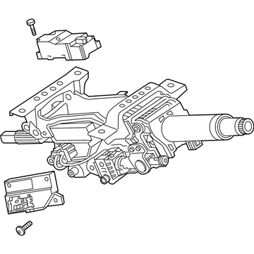 Audi Q8 e-tron Sportback Steering Column - 4KE-419-506-E