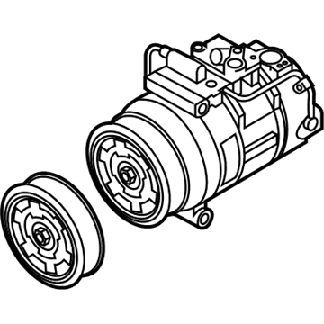 Audi A8 Quattro A/C Compressor - 4H0-260-805-E