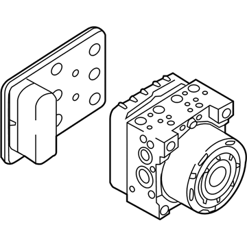 Audi TT RS Quattro ABS Control Module - 8S0-614-517-P-BEF