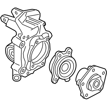 Audi SQ5 Steering Knuckle - 80A-505-431-G