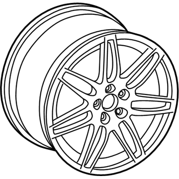 Audi RS7 Alloy Wheels - 4H0-601-025-DA