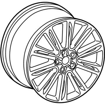 2018 Audi RS7 Alloy Wheels - 4H0-601-025-BP