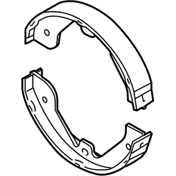 Audi Brake Shoe Set - 7L0-698-525