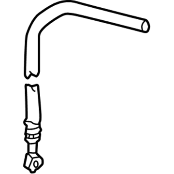 Audi S6 Power Steering Hose - 4B3-422-887-A