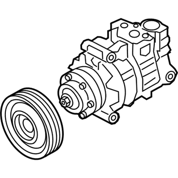 Audi A/C Compressor - 8W0-816-803-L