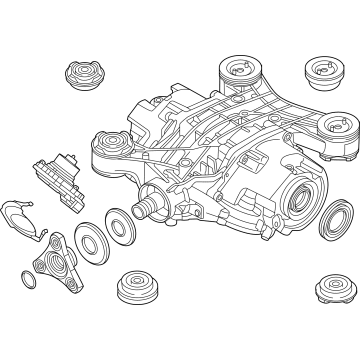 Audi Differential - 08E-525-010-M