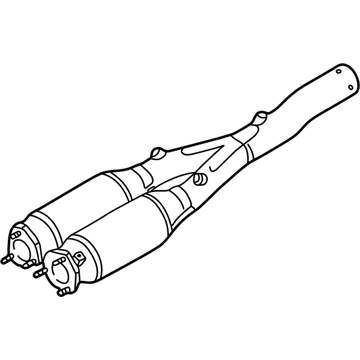 Audi TT Catalytic Converter - 8N0-254-400-CX