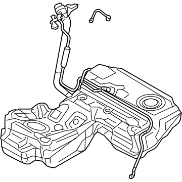 Audi A6 Quattro Fuel Tank - 4G0-201-060-BL