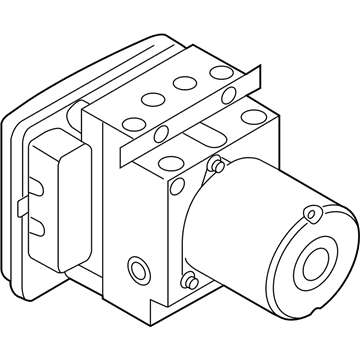 Audi S8 ABS Control Module - 4H0-614-517-D-BEF