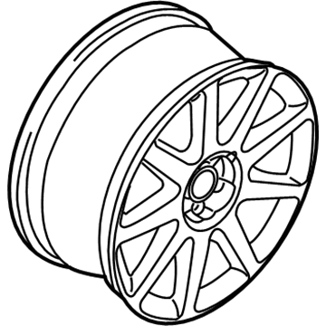 Audi TT Quattro Alloy Wheels - 8N0-601-025-S-1H7