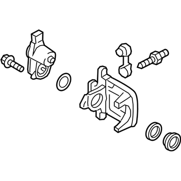 Audi RS7 Brake Caliper - 4G0-615-403-E