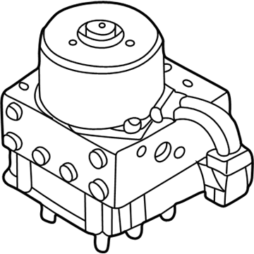 Audi TT Quattro ABS Control Module - 8N0-698-517