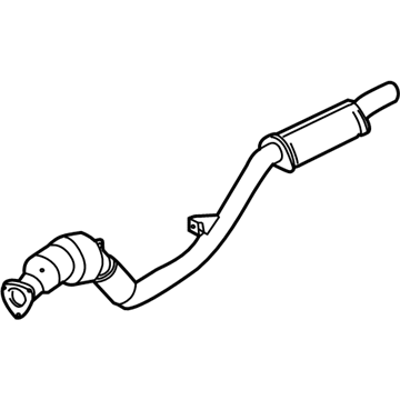 Audi A6 Quattro Catalytic Converter - 4F0-254-506-FX