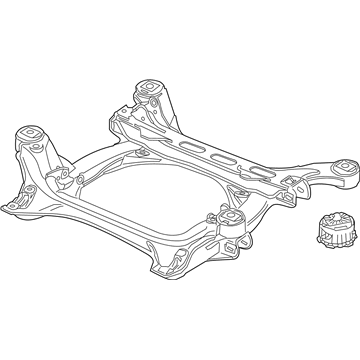 Audi Q7 Axle Beam - 7L0-499-030-T