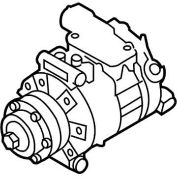 Audi RS4 A/C Compressor - 4F0-260-805-AH