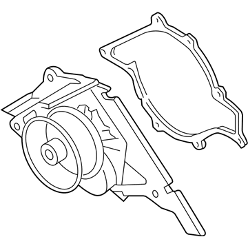 Audi A8 Quattro Water Pump - 077-121-004-P