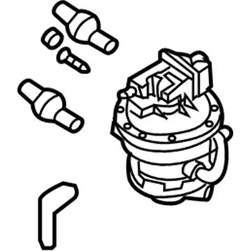 Audi Fuel Vapor Leak Detection Pump - 8H0-906-201-D