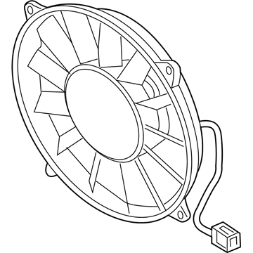 Audi Allroad Quattro Cooling Fan Assembly - 4Z7-959-455-K