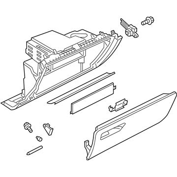 Audi Glove Box - 8V5-880-302-A-BC5