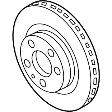 Audi 8N0-615-301-B Rotor