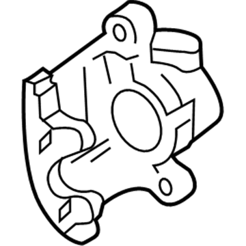 2005 Audi TT Quattro Brake Caliper - 8N0-615-123-A