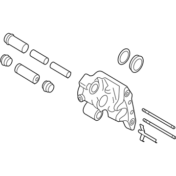 Audi R8 Brake Caliper - 420-615-407-K