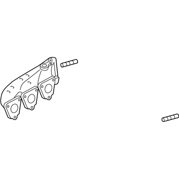 Audi A4 Exhaust Manifold - 06E-253-032-B